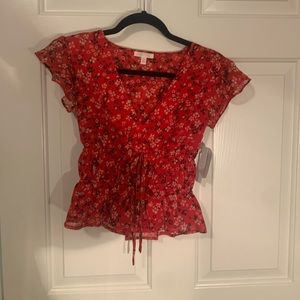Women’s short sleeve blouse
